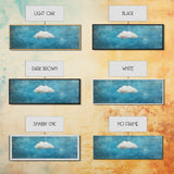The Cloud - Modern Wall Art - Boho Art - Minimalist Art - Home Decor - Gift Idea - Canvas Wall Art - Overszied Art - Panoramic Art