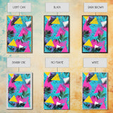 90's Style Shopping Mall Wall Art, Retro Style Canvas Print, Modern Wall Art