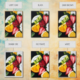 Food Review Kitchen Art, Framed Canvas Print, Antique Still Life Oil Painting Of Fruit, Fruit Still Life, Kitchen Decor, Dining Room Art