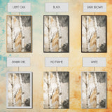 Ready To Hang Birch Tree Forest Painting Print Aspen Trees Painting Wall Art Wabi Sabi Modern Home Decor Minimalist Wabi Sabi Painting
