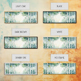 Aspen Trees Oil Painting Canvas Print, Autumn Aspens Print, Muted White Tree Wall Art Country Farmhouse Wall Art Birch Tree Art