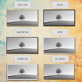 Loneliness - Framed Canvas Print Ready To Hang Wall Art - Thought Provoking Art - Moody Wall Art - Moody Painting - Black and White Dead Tree Art