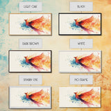 Phoenix In Flight - Canvas Print - Inspirational Wall Art