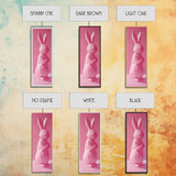 Abstract Painting Print of a Bunny Rabbit, Pink Wall Art, Preppy Wall Art, Gift For Her, Girl's Room Wall Art, Rabbit Painting, Girl Art
