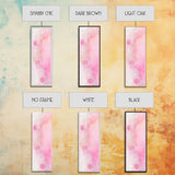 Pink Lace Canvas Print Light Pink Abstract Art Feminine Minimalist Bedroom Decor Vertical Wall Art Wabi Sabi Art Rustic Home Gift Idea