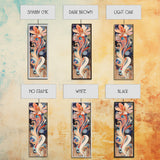 Canvas Print Art Nouveau Print Botanical Prints Floral Style Vertical Wall Art Chinoiserie Wall Art Rustic Decor Christmas Gift Idea