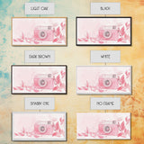 Retro Pink Camera Canvas Print | Whimsical Photography Wall Art | Light Pink Modern Decor | Unique Living Room Artwork | Gift Idea