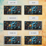 Astronomy Science Art Canvas Print, Microscope Cosmos Molecular Wall Art, Horizontal Living Room Decor, Unique Gift Idea Him Her
