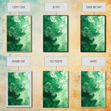 Abstract Sage Green Canvas Print, Modern Wall Art, Minimalist Home Decor, Wabi Sabi Wall Art, Farmhouse Living Room Decor