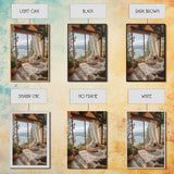 Cozy Lake View Canvas Print Coastal Wall Art Bedroom Decor Lake Tahoe Art Nautical Wall Art Rustic Decor Above Bed Wall Art