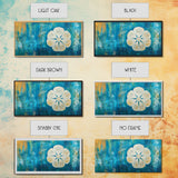 Abstract Floral, Botanical Prints, Coastal Landscape Art, Wabi Sabi Art, Framed Canvas Print, Extra Wide Art, Blue and Gold Wall Art
