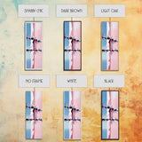 Barbed Wire Closeup, Modern Western, Pink and Blue Art, Framed Canvas Print, Minimalist Wall Art, Rustic Decor, Entryway Wall Art