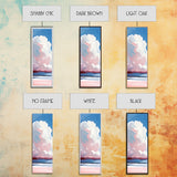 Cloudscape, Pink Sky, Soft Colors, Tranquil Atmosphere, Dreamy Home Decor, Boho Aesthetic, Bedroom Wall Art, Framed Canvas Print