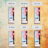 Cherry Blossom Tree, Pink Aesthetic, Nature Wall Art, Framed Canvas Print, Modern Minimalist, Japanese Inspired, Bedroom Decor