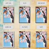 Cherry Blossom, Blue Sky, Framed Canvas Print, Spring Wall Art, Floral Painting, Pastel Decor, Nature Artwork, Bedroom Aesthetic