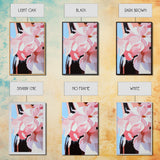 Floral Beauty, Romantic Blooms, Soft Pink Aesthetic, Feminine Wall Art, Elegant Pastel Decor, Framed Canvas Print, Living Room