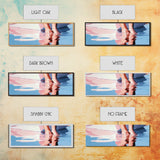 Beach Reflections, Sunset Art, Coastal Wall Decor, Canvas Print, Pastel Seascape, Ocean Painting, Bedroom Wall Art, Beach Art