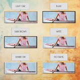 Relaxing Kayak, Pastel Colors, Coastal Wall Decor, Living Room Art, Boho Beach Vibes, Modern Seascape, Canvas Print, Serene Waterscape