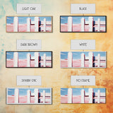 White Fence, Pastel Horizon, Modern Country Art, Minimalist Home Decor, Canvas Print, Farmhouse Wall Art, Soft Neutral Tones, Elegant Art