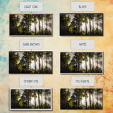 Sunlit Forest, Autumn Trees, Fall Home Decor, Framed Canvas Print, Nature Lover Gift, Cozy Wall Art, Woodland Art