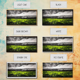 Green, Landscape, Nature, Canvas Print, Rolling Fields Wall Art, Scenic Countryside Painting, Modern Rustic Home Decor, Large Wall Art
