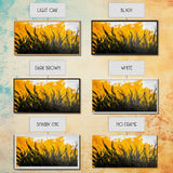 Abstract Grass, Autumn Tones, Nature Art, Canvas Print, Fall Decor, Farmhouse Art, Earthy Tones, Bedroom Wall Art, Rustic Home Decor