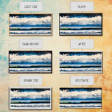 Ocean Waves, Abstract Seascape, Coastal Art, Large Wall Decor, Blue Wall Art, Modern Painting, Beach House, Canvas Print