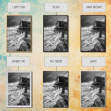Stormy Coastline, Ocean Waves, Seaside House, Canvas Print, Coastal Wall Art, Beach House Decor, Nautical Photography, Moody Art