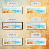 Agiba Beach, Egypt Watercolor Print, Vacation Gift, Egypt Wall Art, Beach Painting, Beach Decor, Beach Or Lakehouse Art