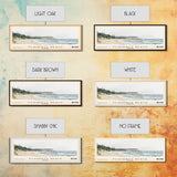Flaherty Beach, Australia Watercolor Print, Vacation Gift, Australia Wall Art, Beach Painting, Beach Decor, Large Wall Art, Wood Frame Art