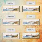 Gran Canaria, Spain Watercolor Beach Print, Vacation Gift, Spain Wall Art, Beach Painting, Beach Decor, Beach Painting