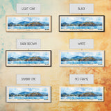 Hamilton Island, Australia Watercolor Print, Vacation Gift, Australia Wall Art, Beach Painting, Beach Decor, Large Wall Art, Wood Frame Art