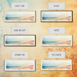 Langeoog Beach, Germany Watercolor Beach Print, Vacation Gift, Germany Wall Art, Beach Painting, Beach Decor, Beach Painting