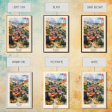 Gori Georgia Cityscape Art, Framed Canvas Print, Bedroom Wall Art, Travel Poster Art, Unique Home Decor