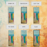 Colorful Laundry on Beach Landscape Art Print, Vertical Oversized Living Room Canvas Print Framed, Framed Wall Art for Laundry Room
