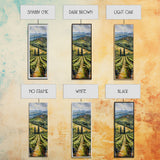 Italian Olive Fields, Framed Canvas print, Living Room Decor, Bedroom Decor, Beautiful Wall Art Painting, Wall hanging, Ready To Hang Art