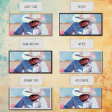 Cowboy Painting, Western Art, Rustic Wall Art, Coastal Cowgirl Art, Lofi Art, Chicano Art, Framed Canvas Print, Extra Wide Art, Panoramic Art
