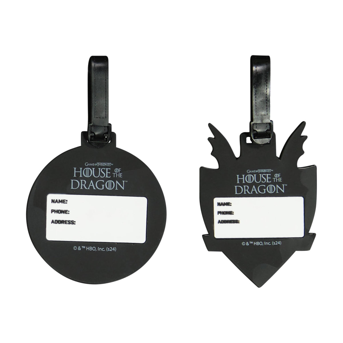 House of the Dragon Luggage Tags Set