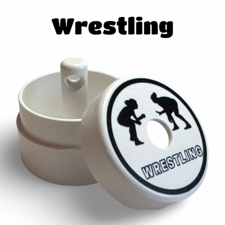 Sports - Lion Latch  Traveling Jewelry Holder Storage, Pill Box Keychain Container. As Seen on Shark Tank.