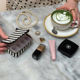 Weekly Pill Organizer Case – Small – Striped