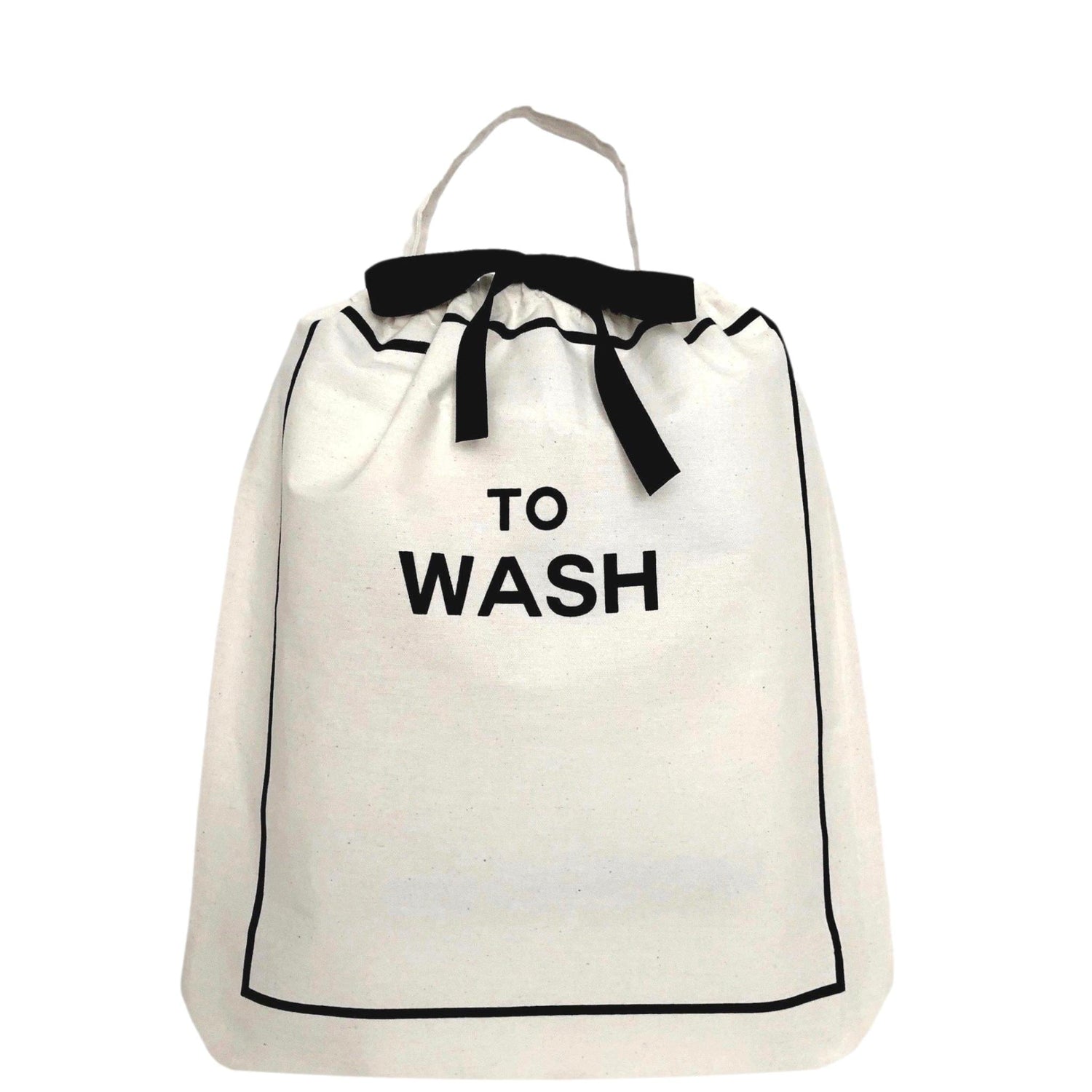 To Wash Laundry Bag – Cream