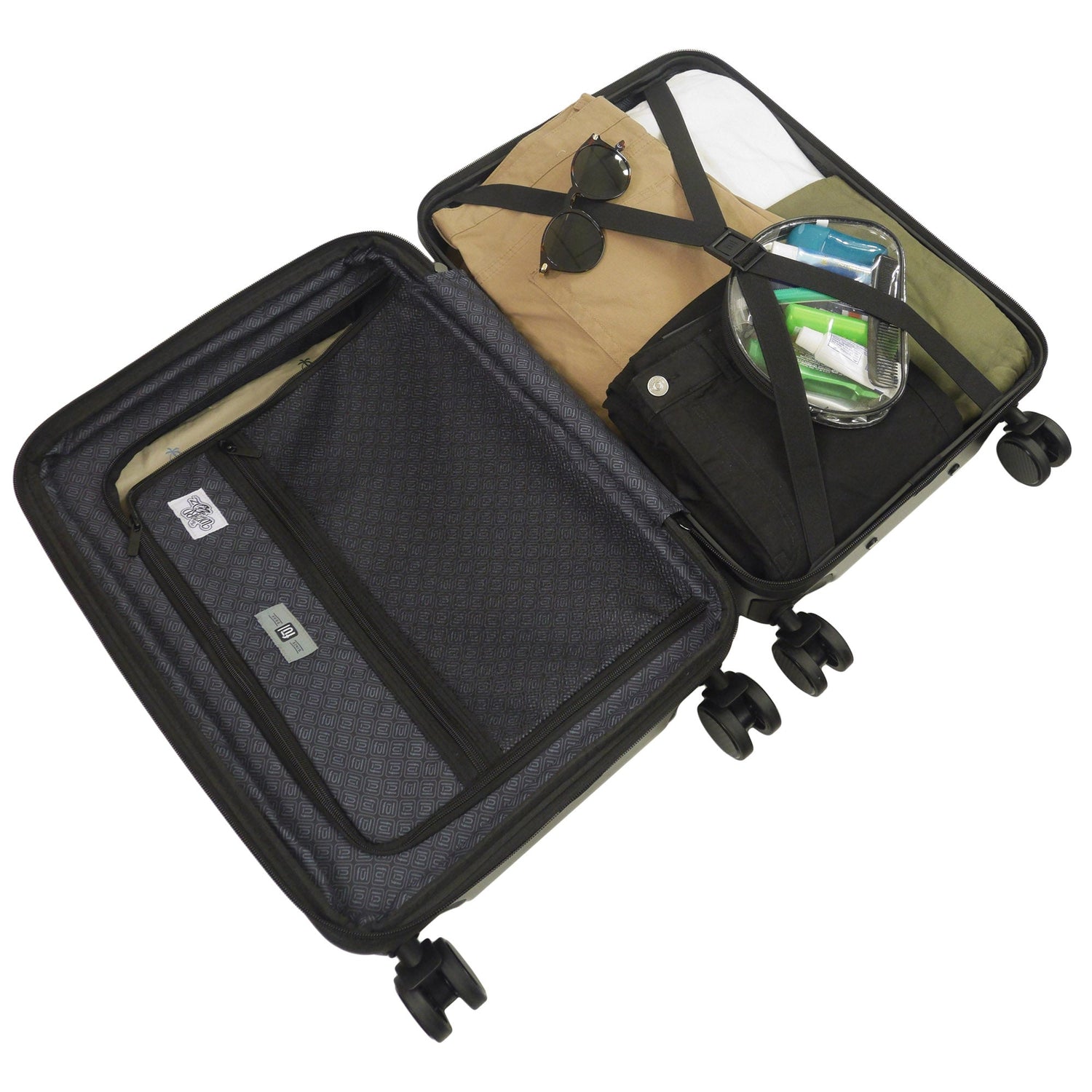 Wizard of Oz Ful 22.5" Black Carry-On Luggage