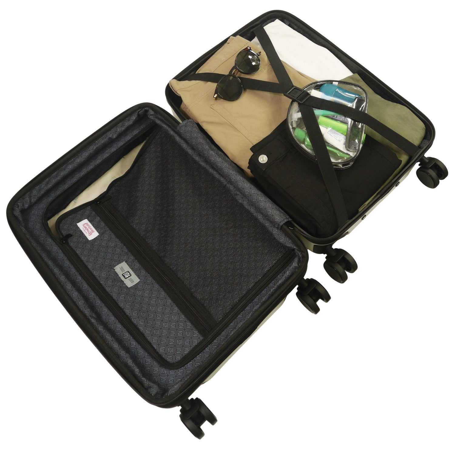 Strawberry Shortcake Ful 22.5" White Carry-On Luggage