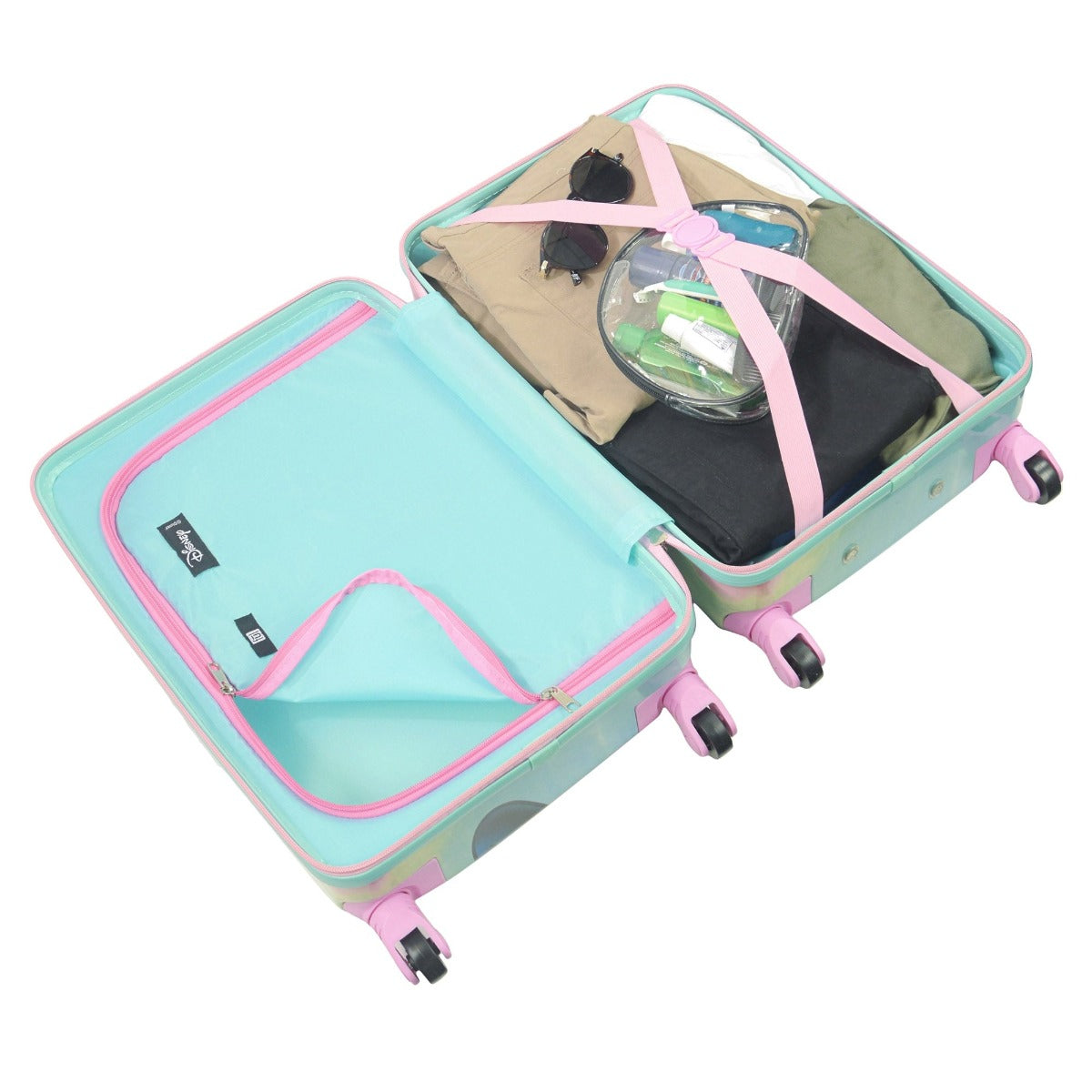 Equipaje giratorio de mano de 21" para niños de Disney Minnie Mouse