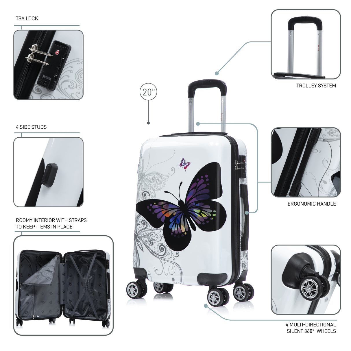 Prints Carry On 20"
