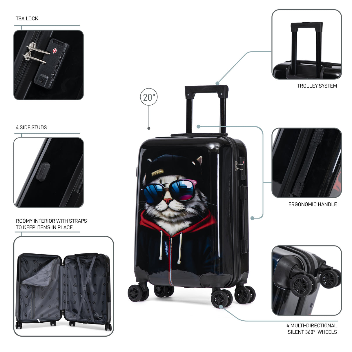 Prints Carry On 20"