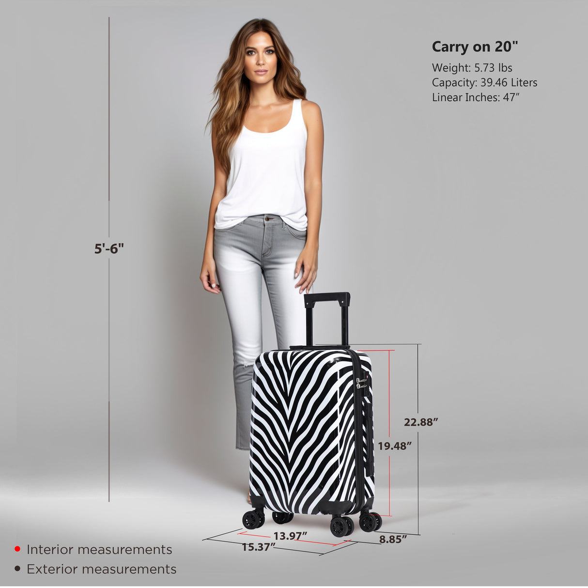 Prints Carry On 20"