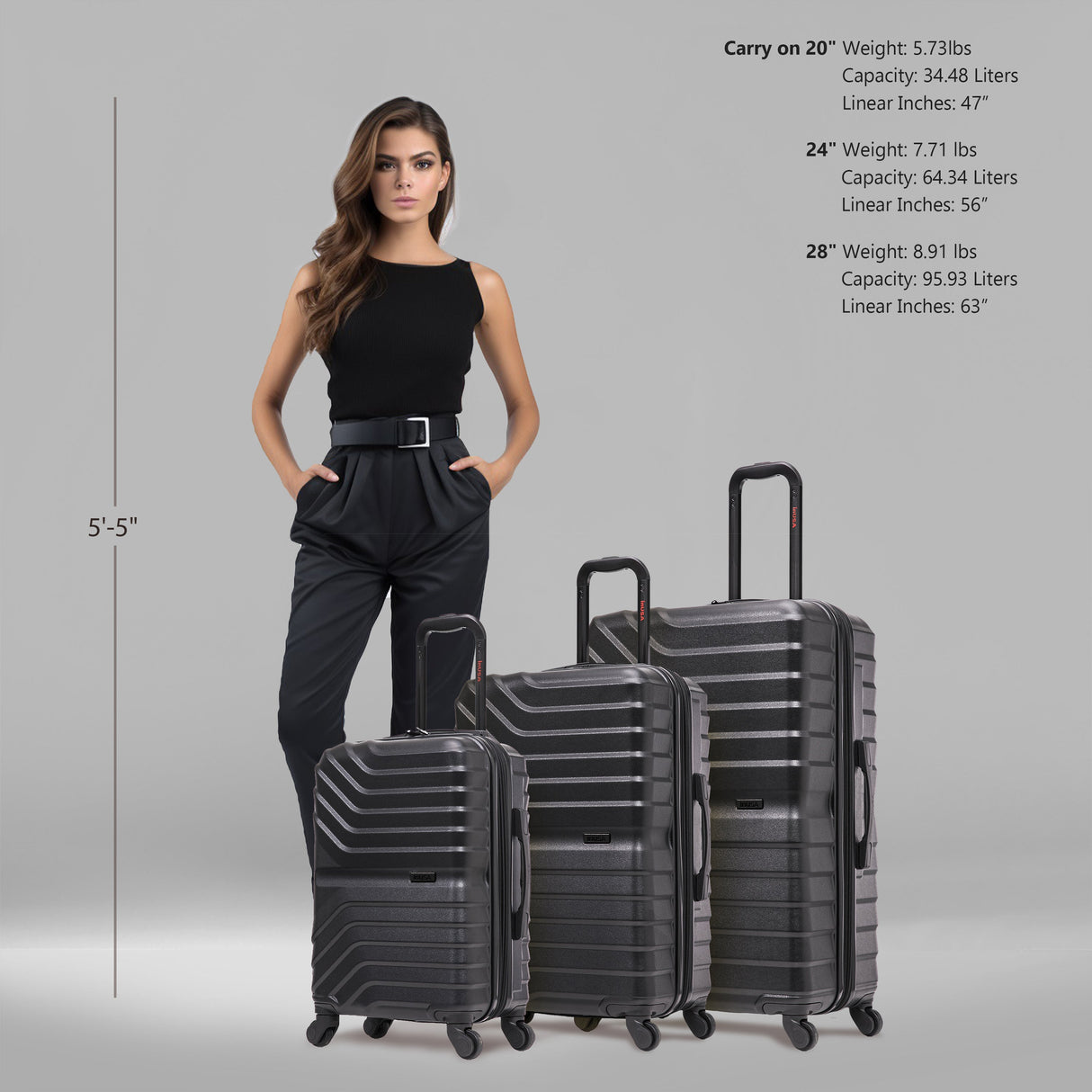 Aurum 3 Piece Set 20''/24''/28''