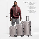 Vasty 3 Piece Set 20''/24''/28''