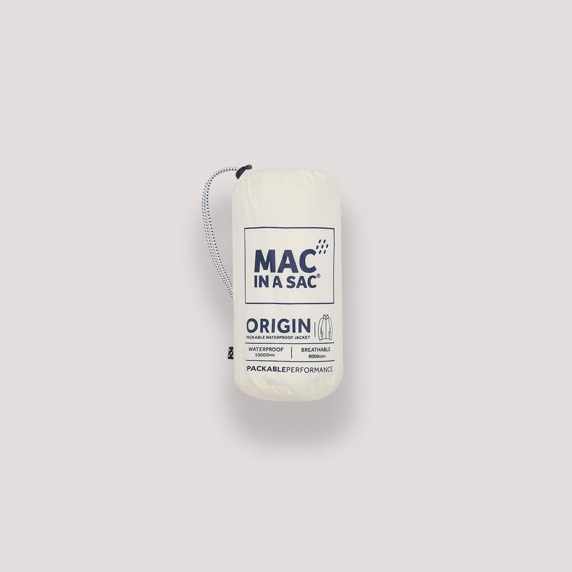 Ivory Mac-In-A -Sac Origin II Rain Coat